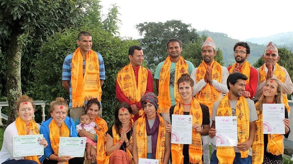 cropped Yoga certification in Nepal 2