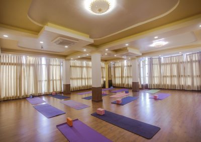 yoga hall in nepal