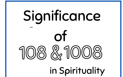 Significance Of Number 108 In Spirituality & 1008 The Auspicious Number
