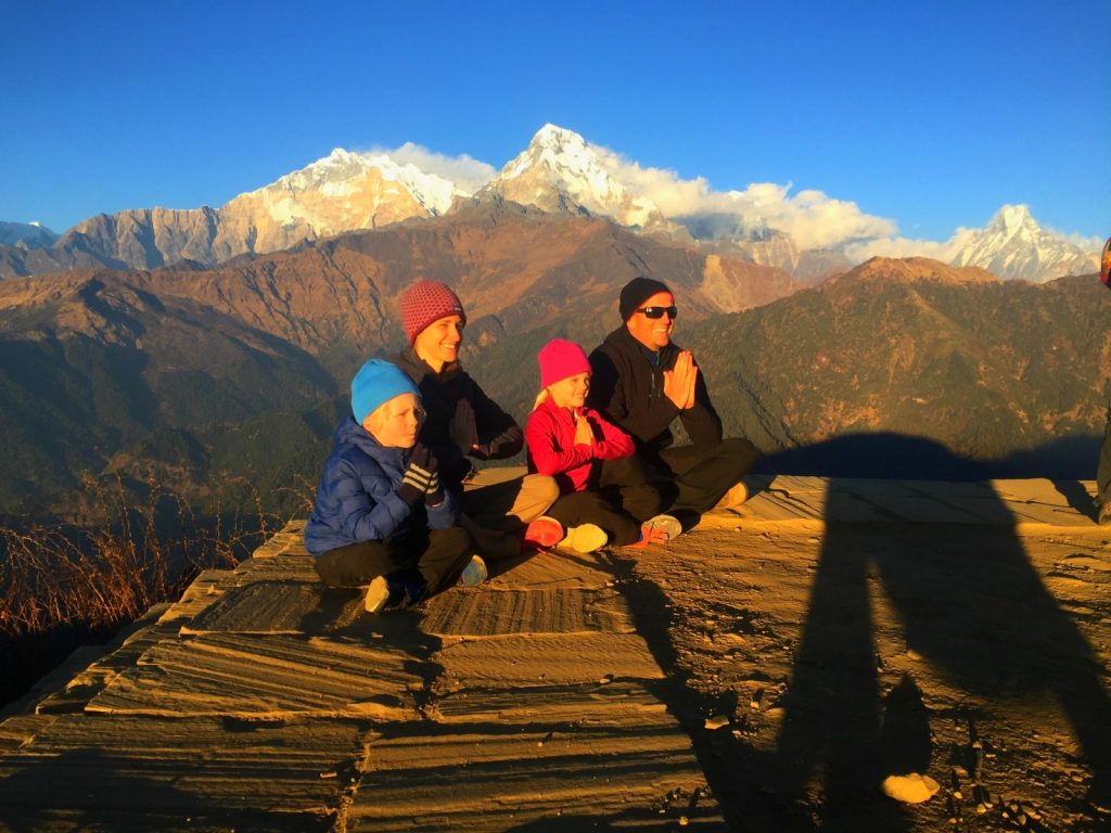 Children Yoga in Nepal