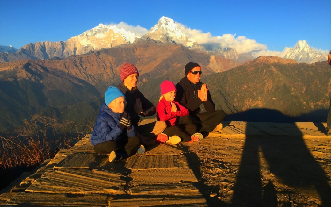 Children Yoga in Nepal