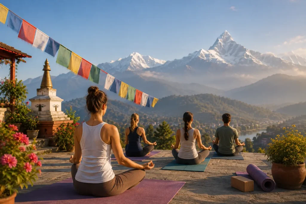 Best Time to Visit Nepal for Yoga: 5 Best Months for Teacher Training and Retreats 3 Best Time to Visit Nepal for Yoga: 5 Best Months for Teacher Training and Retreats