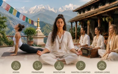 Blog 12 5 powerful practices at a traditional yoga ashram in nepal: yoga, meditation and mantra chanting