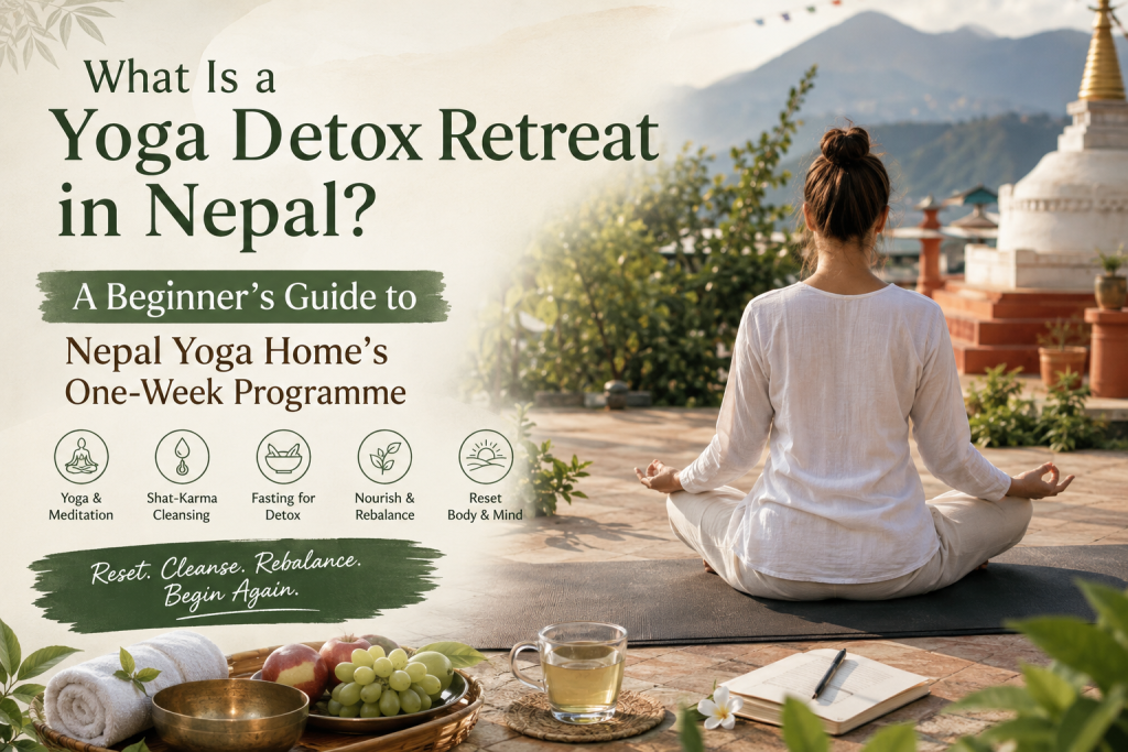 What Is a Yoga Detox Retreat in Nepal? A Beginner's Guide to Nepal Yoga Home's One Week Programme 1 Yoga Detox Retreat in Nepal