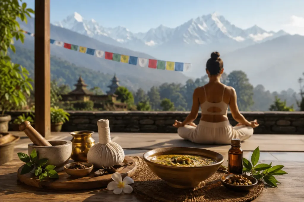 Yoga and Ayurveda in Nepal: How to Combine Yoga Practice with Ayurvedic Wellness